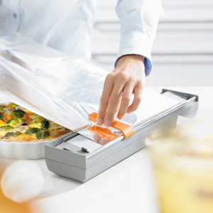 Dispensador de papel aluminio