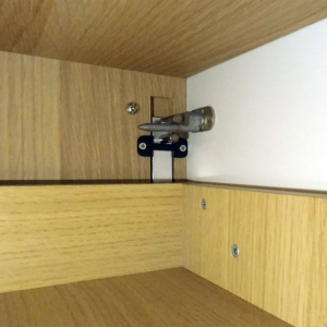 Cerradura trampa con antivuelco de Lehmann.