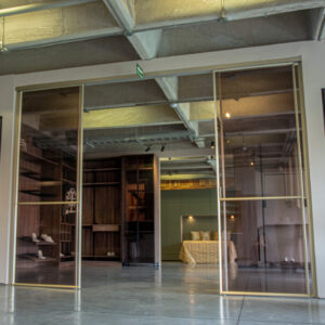 Perfiles y accesorios para puertas corredizas Facet Air