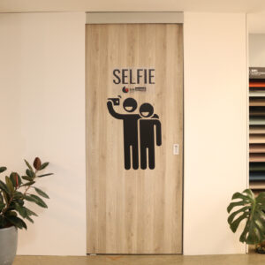 Sistema corredizo para puertas Selfie