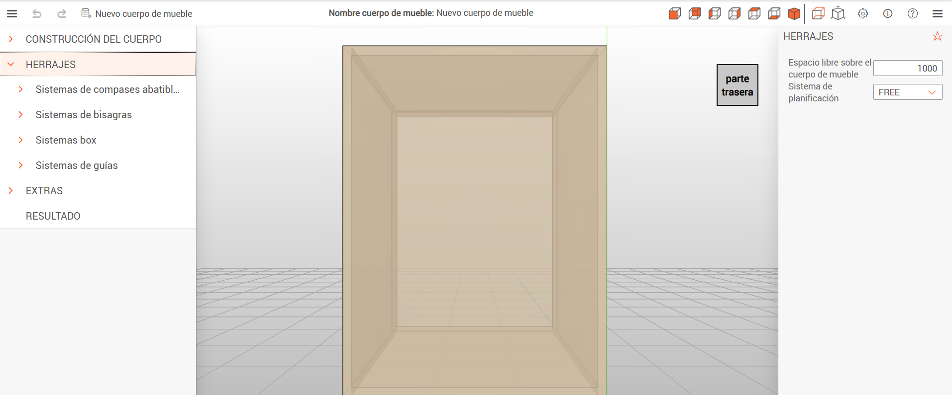 Herramienta digital para hacer muebles
