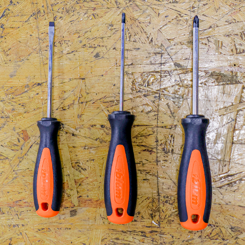 linea de destornilladores para sistemas de plnatillas de la marca Blum